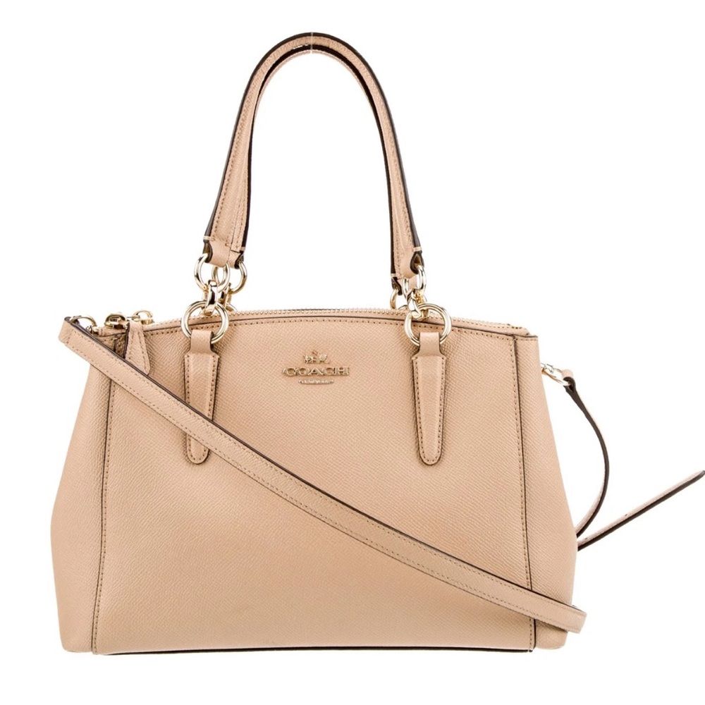Like‎ New Coach light pink Leather Handbag without long strap